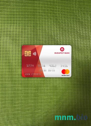 Hungary Budapest bank wygląd zdjęcia mastercard skan PSD + zdjęcie
